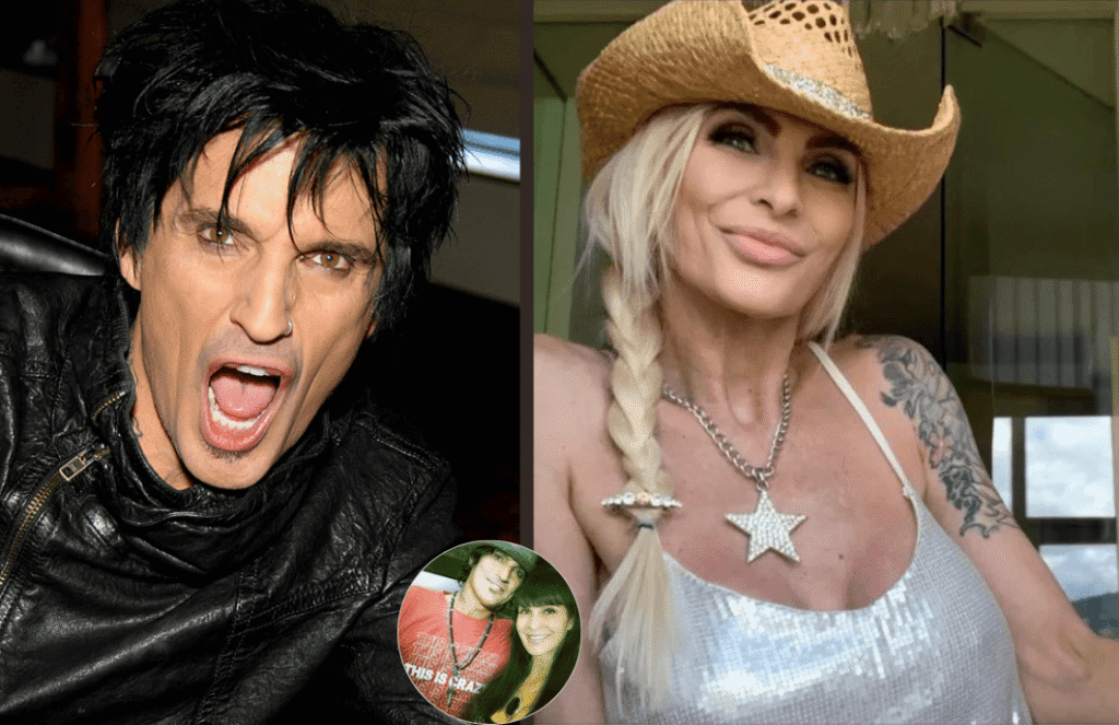 Elaine Starchuk and Tommy Lee