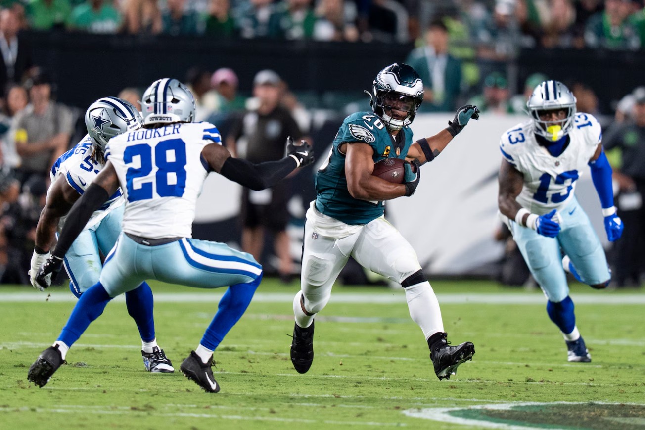 Philadelphia Eagles vs Dallas Cowboys match player stats